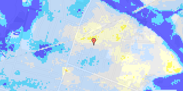 Ekstrem regn på Nylandsvej 17