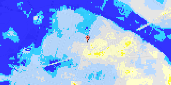 Ekstrem regn på Nørregade 13B, 1. 1