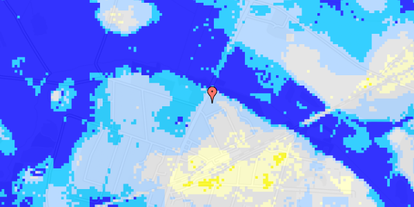 Ekstrem regn på Nørregade 30