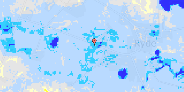 Ekstrem regn på Rydbjergvej 21