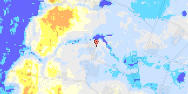 Ekstrem regn på Ryde Møllevej 10