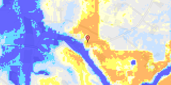 Ekstrem regn på Ryde Møllevej 11