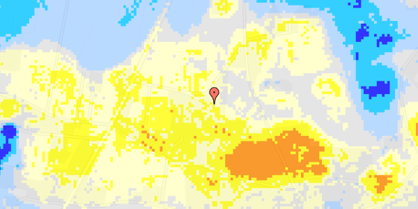 Ekstrem regn på Skivevej 26