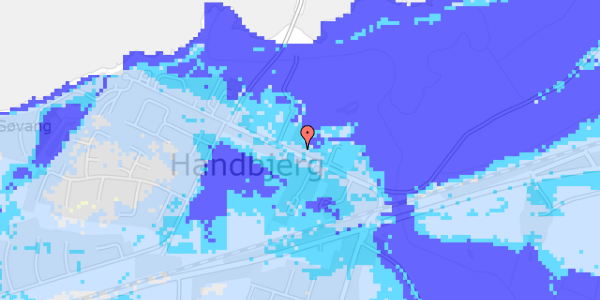 Ekstrem regn på Strandvejen 18B