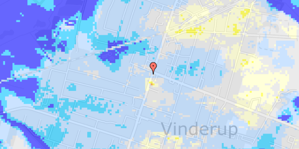 Ekstrem regn på Søndergade 32B, 1. 