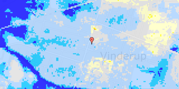 Ekstrem regn på Søndergade 47