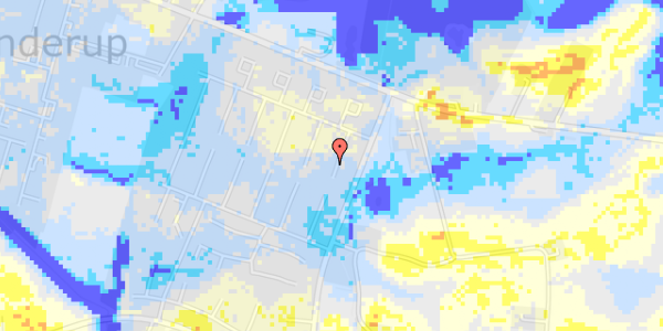 Ekstrem regn på Vindelevgård 17