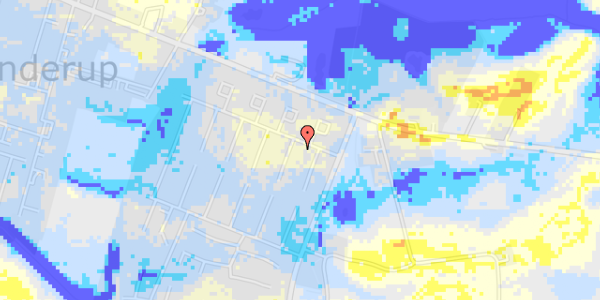 Ekstrem regn på Vindelevgård 21