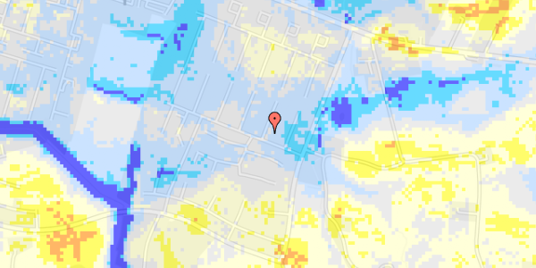 Ekstrem regn på Vindelevgård 90