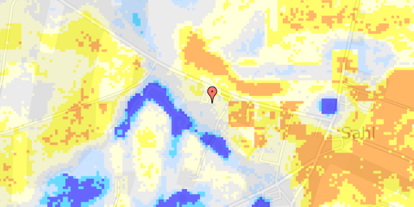 Ekstrem regn på Ålvej 13