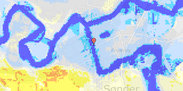 Ekstrem regn på Enghavevej 22