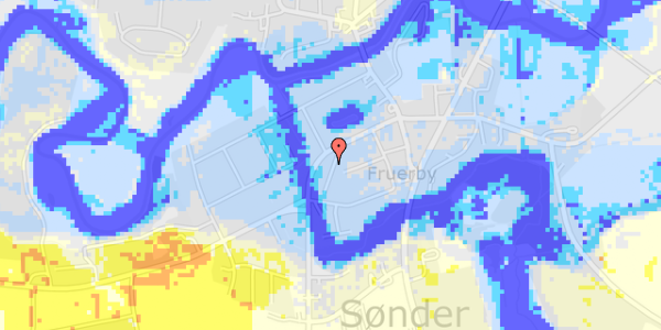 Ekstrem regn på Gl. Høgsvigvej 2