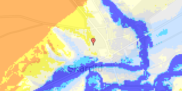 Ekstrem regn på Kaldalsvej 12