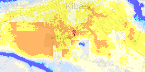 Ekstrem regn på Kastanie Alle 25C