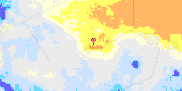 Ekstrem regn på Nedre Bukkjærvej 7