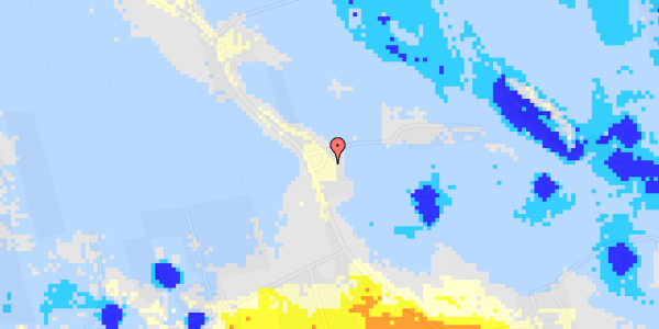 Ekstrem regn på Sandetvej 23