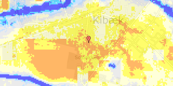 Ekstrem regn på Solbakken 5