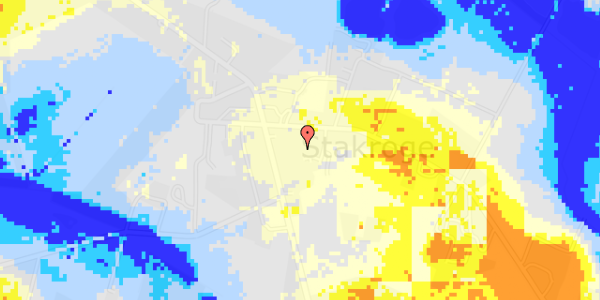 Ekstrem regn på Stadion Alle 6