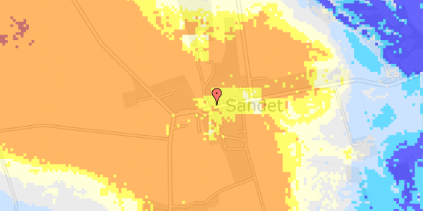 Ekstrem regn på Timlundvej 9