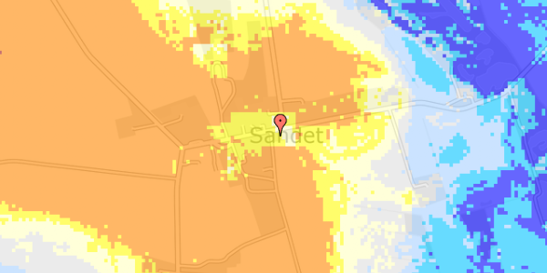 Ekstrem regn på Timlundvej 18