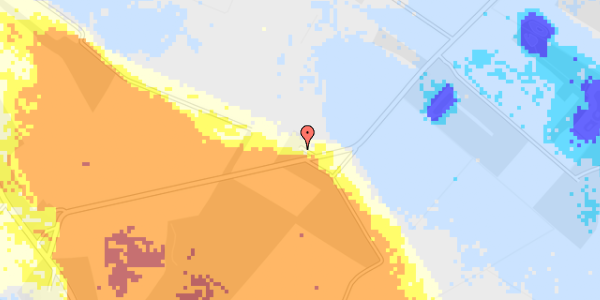 Ekstrem regn på Vestergaardsvej 20