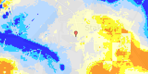 Ekstrem regn på Villavej 13