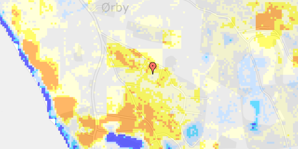 Ekstrem regn på Apollovej 44