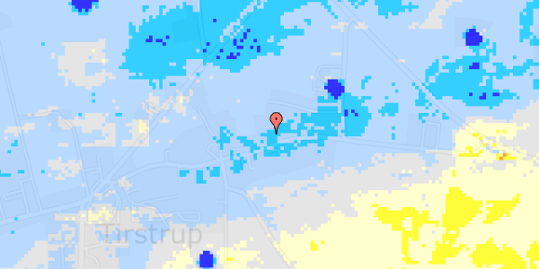 Ekstrem regn på Ballevej 15, 1. th