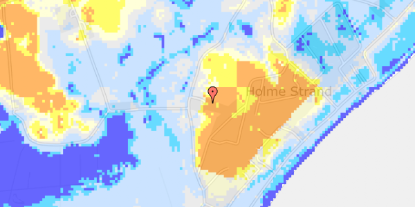 Ekstrem regn på Bavnehøjvej 4