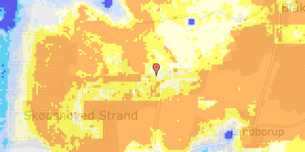 Ekstrem regn på Bindeleddet 35