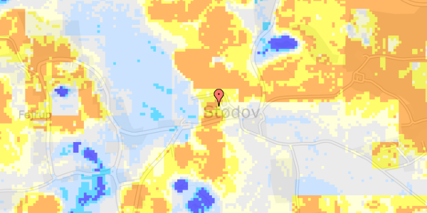 Ekstrem regn på Brøsbjergvej 10