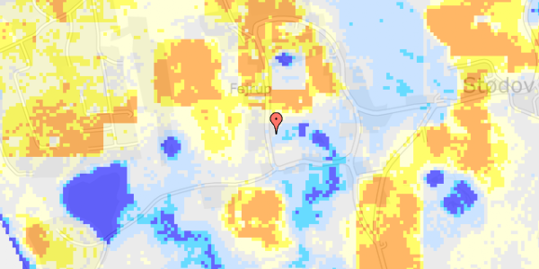 Ekstrem regn på Bygaden 27