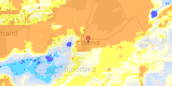 Ekstrem regn på Byvænget 1