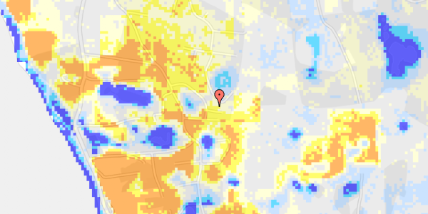 Ekstrem regn på Capellavej 33E