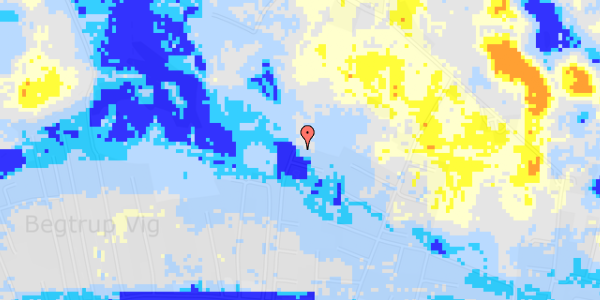 Ekstrem regn på Carlsvognsvej 64