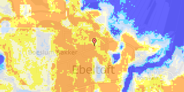 Ekstrem regn på Dalvangen 15