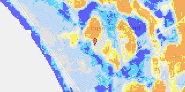 Ekstrem regn på Desmervej 1A