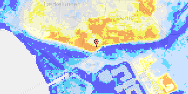 Ekstrem regn på Drosselvej 1