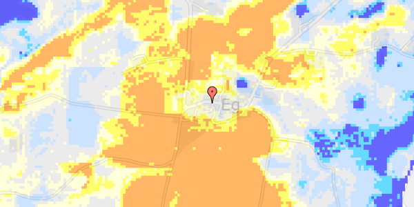 Ekstrem regn på Eg Bygade 4