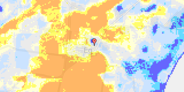 Ekstrem regn på Eg Bygade 11