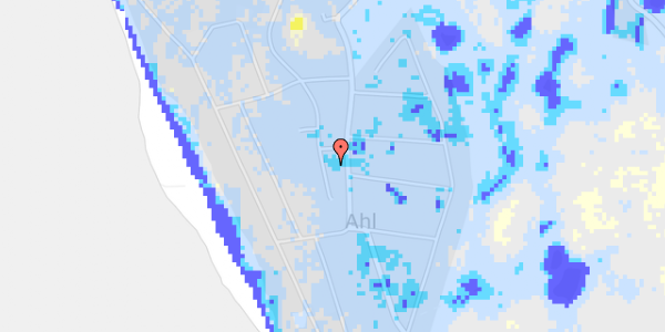 Ekstrem regn på Egernstien 13