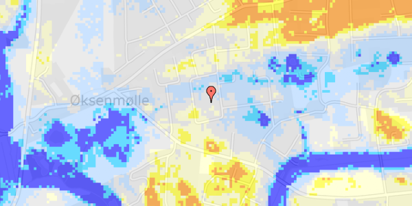 Ekstrem regn på Egernvej 50