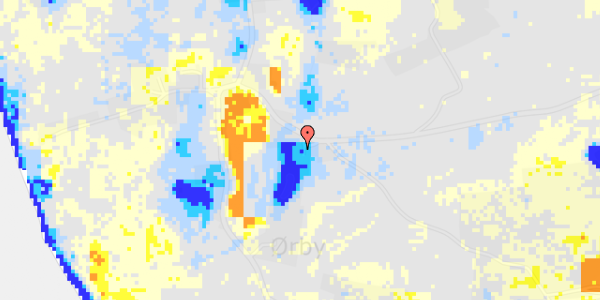 Ekstrem regn på Ellemandsvej 6