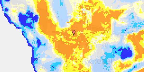 Ekstrem regn på Energivej 34