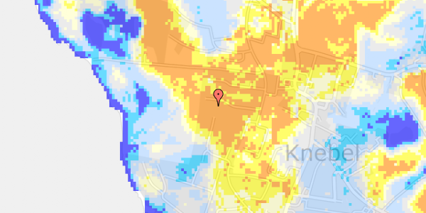 Ekstrem regn på Energivej 104