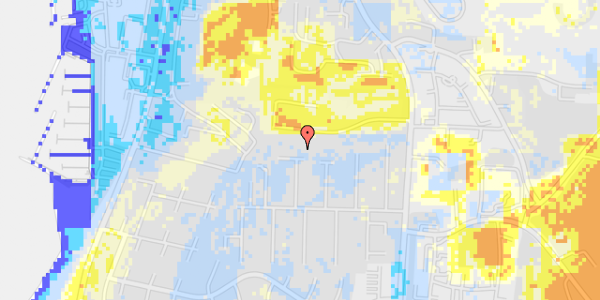 Ekstrem regn på Erantisvej 16