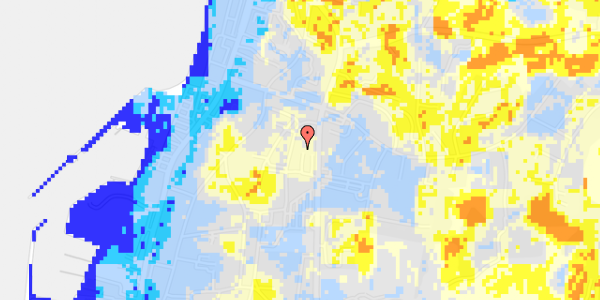 Ekstrem regn på Erik Menveds Vej 14, kl. tv