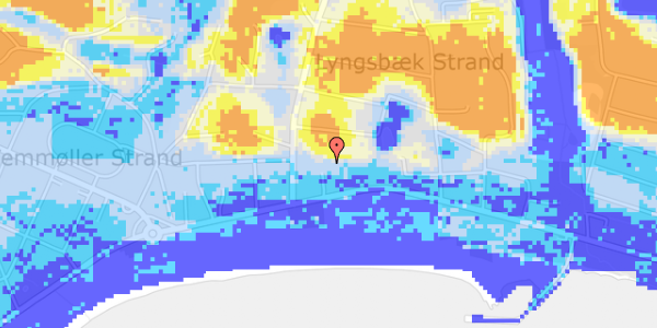 Ekstrem regn på Esben Jensens Vej 4