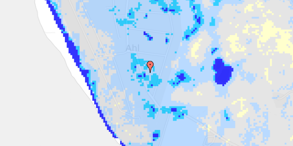 Ekstrem regn på Fasanstien 3