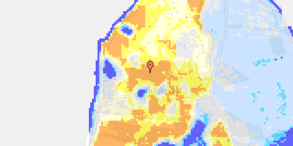 Ekstrem regn på Fuglevad 25